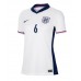 Maillot de foot Angleterre Marc Guehi #6 Domicile vêtements Femmes Europe 2024 Manches Courtes